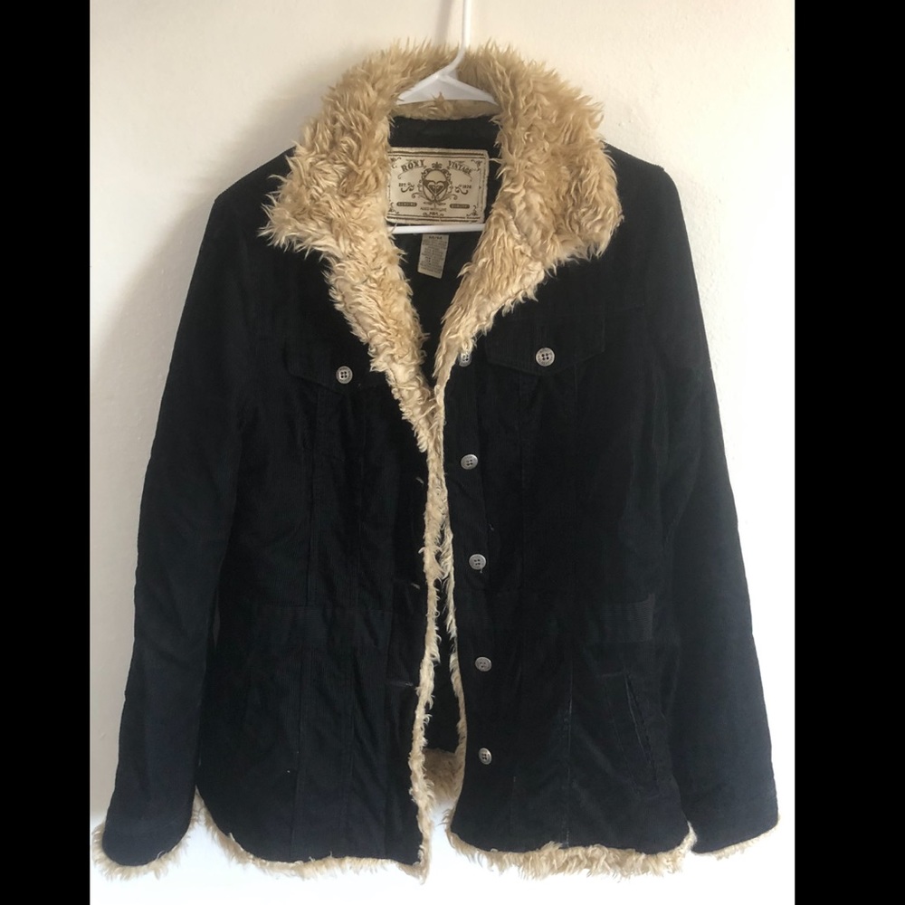 Roxy Vintage black Corduroy Jacket